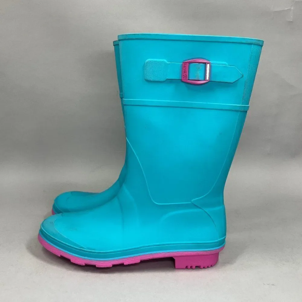 Kamik Girl's Size 6 RAINDROPS‎ Waterproof Rain Boots